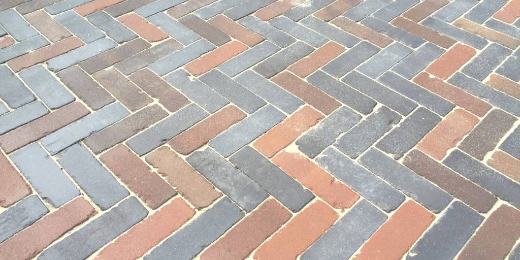 getrommelde klinkers oprit